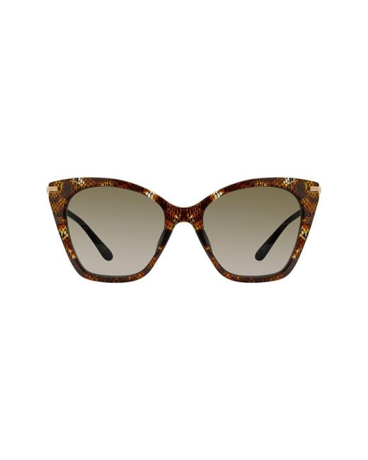 Stuart Weitzman Multicolor 56Mm Gradient Cat Eye Sunglasses