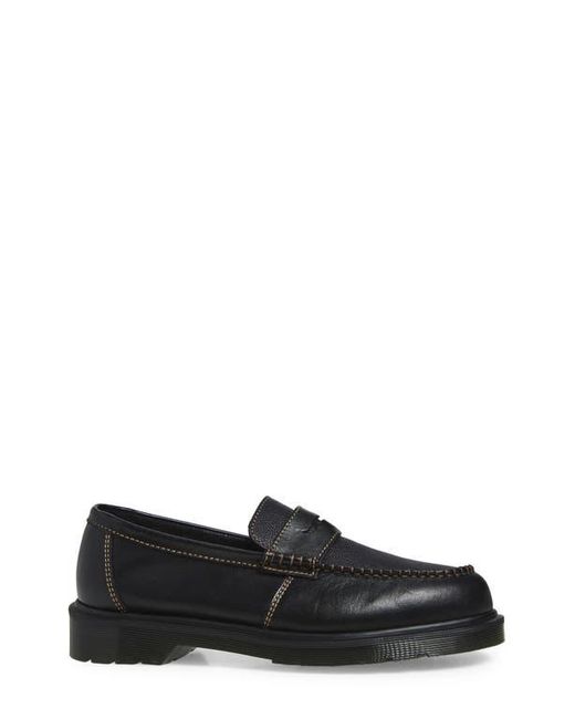 Dr. Martens Black Penton Penny Loafer for men