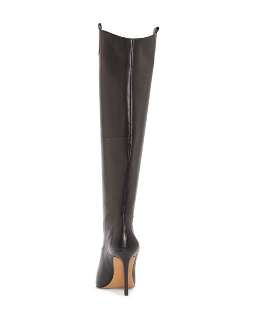 kervana croc embossed knee high boot