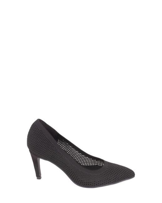 Tahari Black Everest Pointed Toe Pump