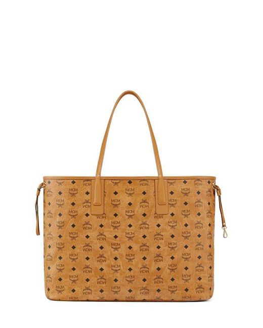 MCM Natural Large Reversible Liz Shopper