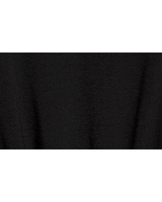 Fraiche By J Black Empire Waist Long Sleeve Midi Dress