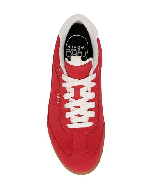 Ryka Red Effortless Low Top Sneaker