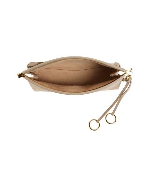 Alaïa Metallic Small Le Click East/West Leather Shoulder Bag