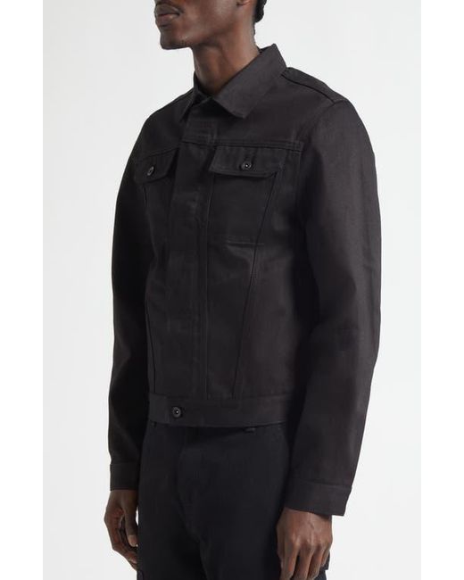 JKEEFER Black Jacob Taped Type 3 Trucker Jacket for men