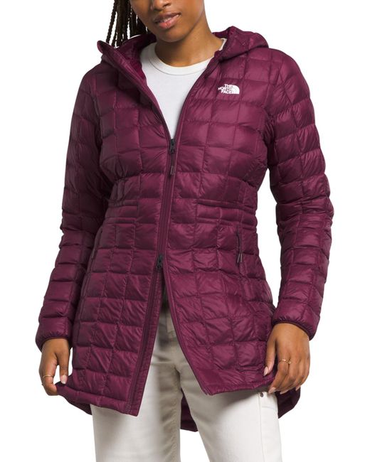 The North Face Purple Thermoball Eco Hooded Parka