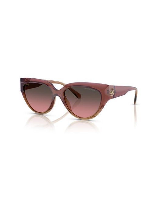 Michael Kors 55Mm Gradient Cat Eye Sunglasses | Lyst display picture 1