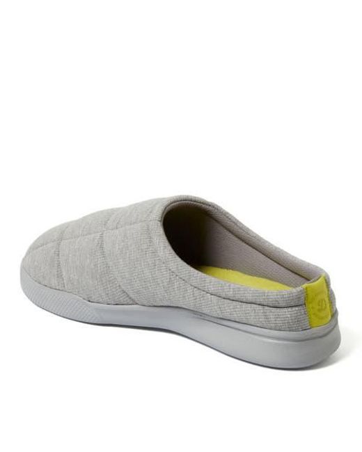 Dearfoams Gray Brayden All Day Lounge Clog Slipper for men
