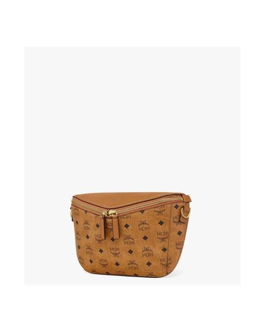 MCM Brown Small Diamant 3D Crossbody for men