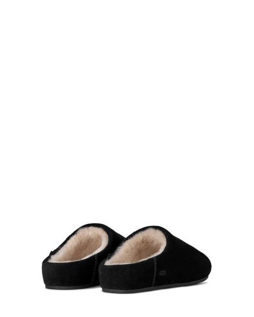 Ugg Black Elea Waterproof Suede Slipper