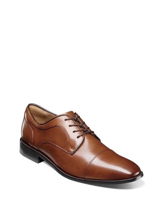 Florsheim Brown Conetta Cap Toe Derby for men