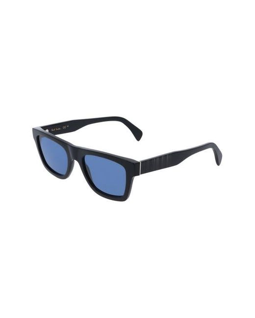 Paul Smith Blue Morrel 54Mm Gradient Rectangular Sunglasses for men