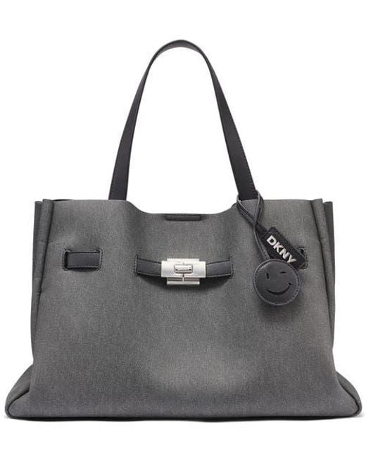 DKNY Black Bryar Large Satchel