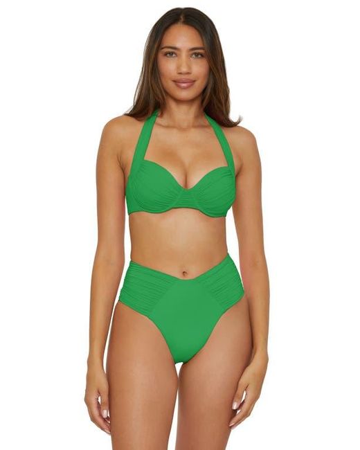 Becca Green Color Code Underwire Bikini Top