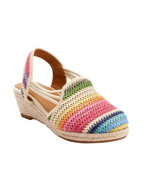 Comfortview Pink The Clea Espadrille