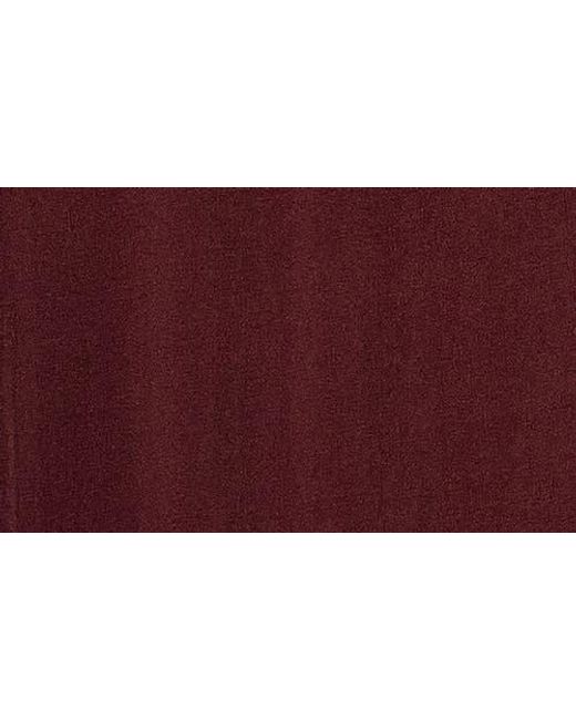 Donna Karan Purple Drape Sleeveless Side Slit Gown