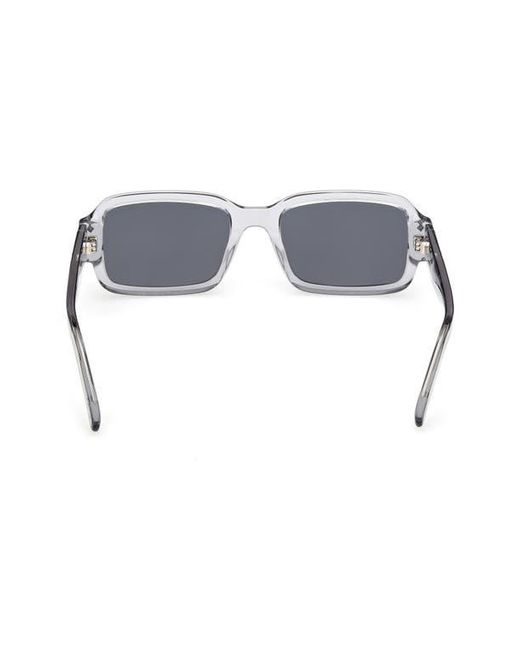 MCM Blue 54Mm Rectangular Sunglasses