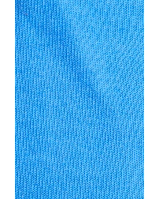 Sporty & Rich Blue Dodgers Serif Disco Graphic Sweat Shorts