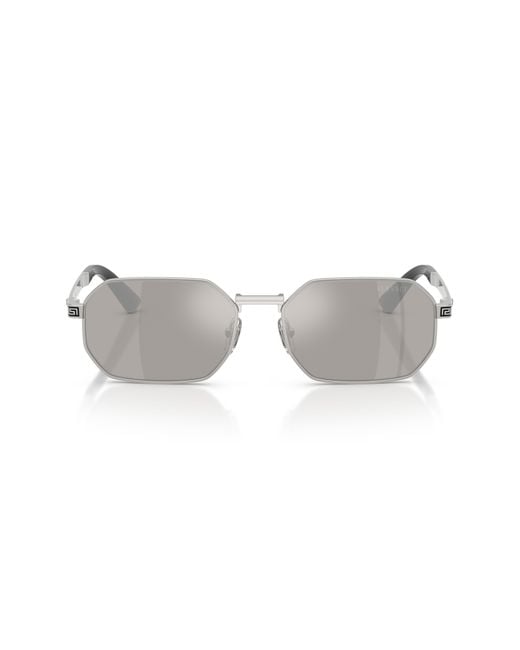 Versace Multicolor 54Mm Rectangular Sunglasses for men