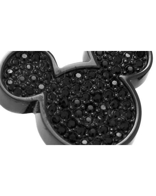 Cufflinks Inc. Black X Disney Mickey Crystal Cuff Links for men