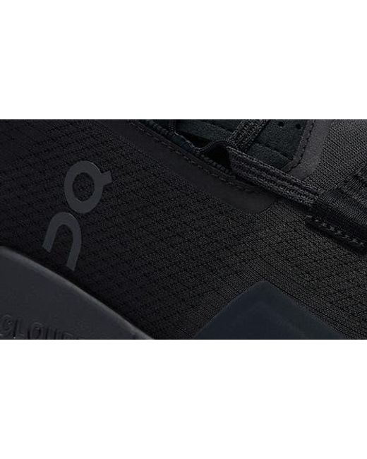 On Shoes Black Cloudnova 2 Training Sneaker for men