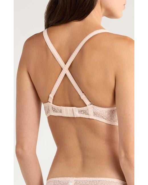 Simone Perele White Karma Triangle Bralette