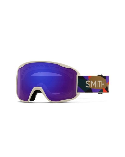 Smith Purple Preview Chromapop Shield Snow Goggles