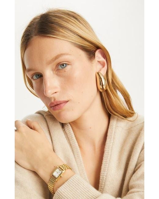 Tory Burch Metallic Small Eleanor Watch, One Size