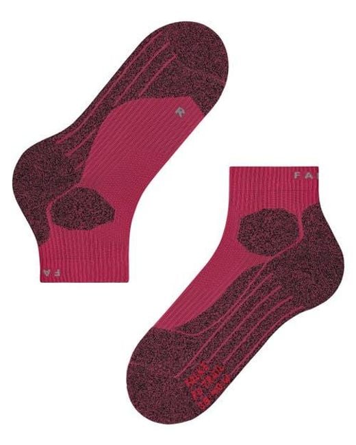 Falke Purple Ru Trail Stabilizing Running Socks