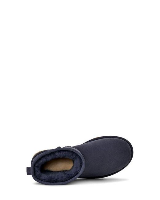 Ugg Blue Ugg Classic Mini Ii Genuine Shearling Lined Boot