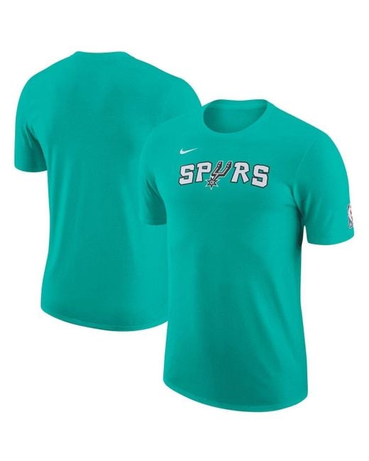 Nike Turquoise San Antonio Spurs 2022/23 City Edition Essential Warmup ...