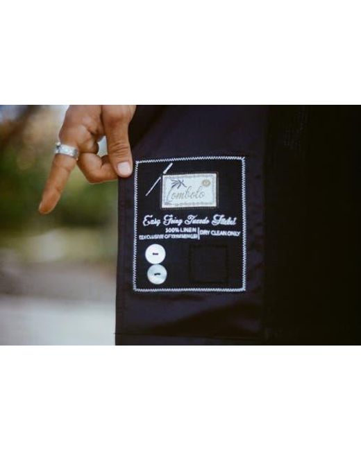 Tombolo Black Easy-Going Jacket