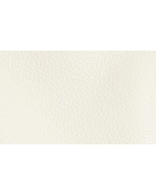 Chloé White Medium Marcie Calfskin Leather Satchel