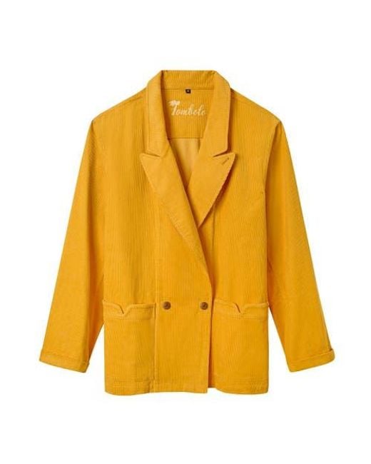 Tombolo Yellow Easy-Going Jacket