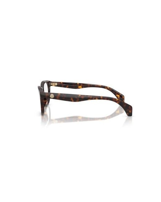 Moncler Multicolor 52Mm Rectangle Optical Glasses
