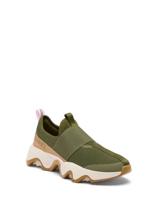 Sorel Green Kinetic Impact Ii Strap Slip-On Sneaker