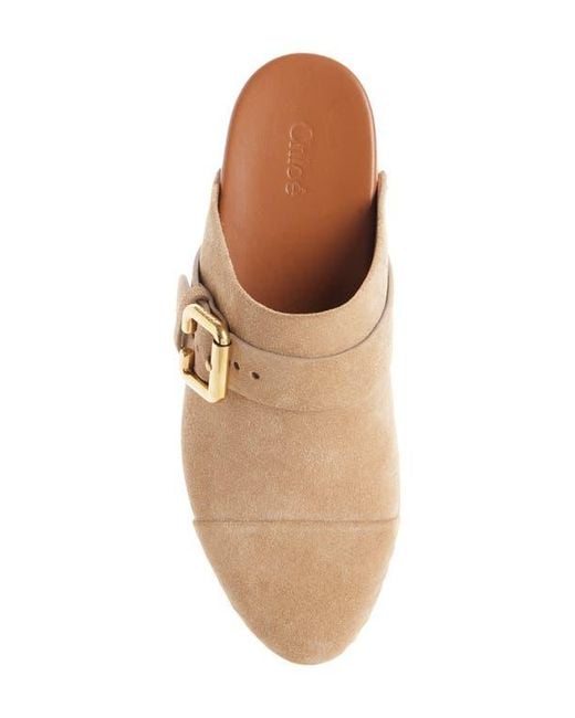 Chloé Natural Jeannette Clog