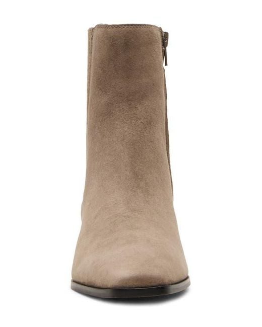 Steve Madden Dorothea Bootie in Brown | Lyst