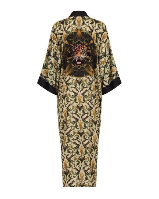 Henelle Green Duster Robe