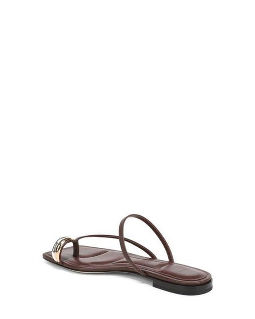 Vince White Polli Toe Loop Sandal