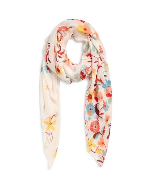 Echo Pink Falling Flowers Wrap