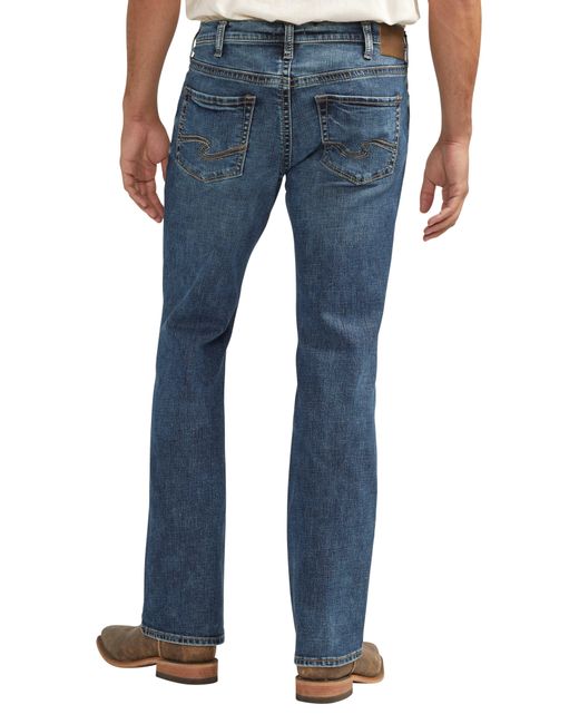 Silver Jeans Co. Blue Jace Slim Bootcut Jeans for men