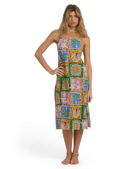 Billabong Heat Dream Cover-Up Midi Dress in Green | Lyst Billabong Heat Dream Cover-Up Midi Dress in Green | Lyst