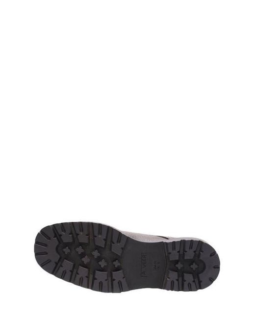 A. Veer Black Robert Lace-Up Boot for men