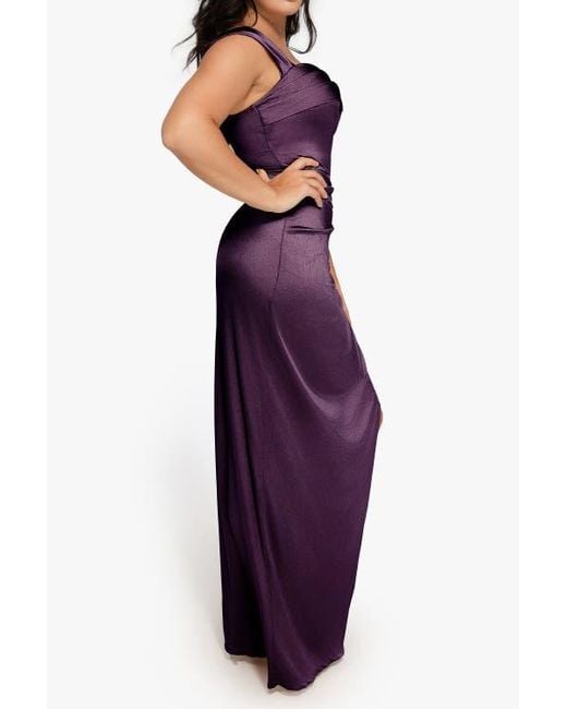 shapewear off shoulder shine ruched sculpting maxi dress Popilush Women's Shapewear Off Shoulder Shine Ruched Sculpting Maxi Dress Wedding