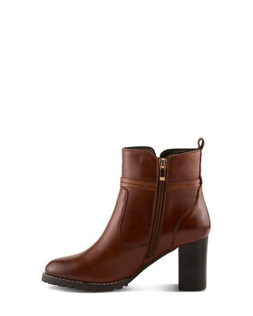 Spring Step Brown Gyanna Bootie