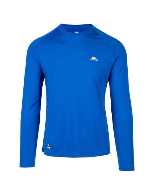 Trespass Blue Nate Base Layer Top for men