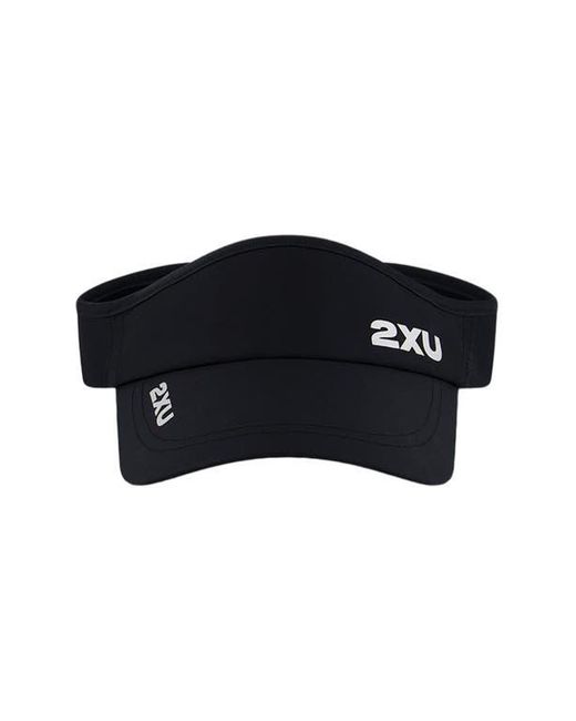 2xu Black Run Visor