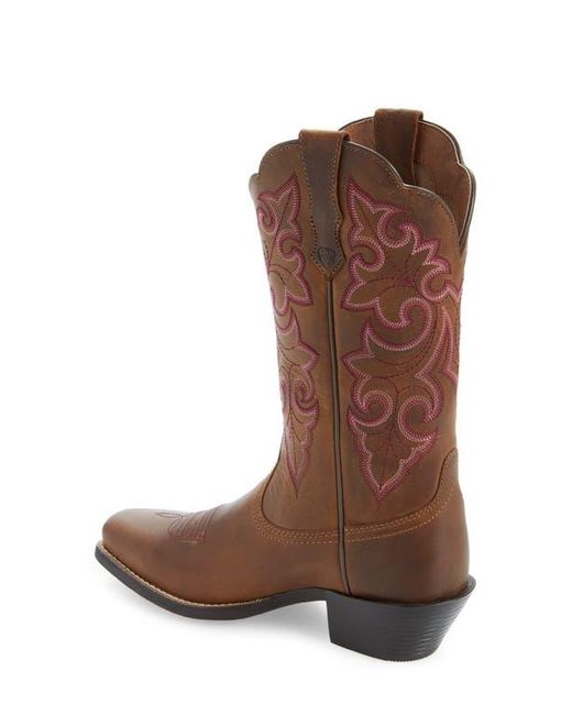 Ariat Brown Roundup Western Boot