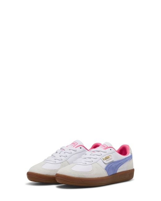 PUMA White Palermo Sneaker